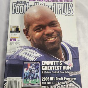 Emmitt Smith Beckett Football Spring 2005 Vol 5 Number 1 Issue #14